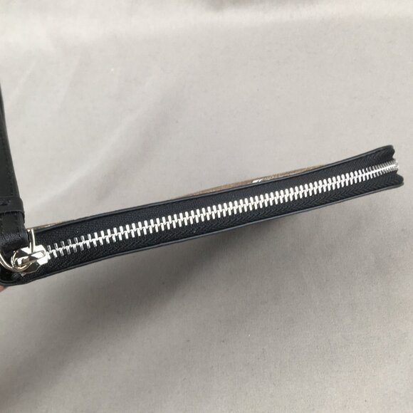 Coach X Peanuts Corner Zip Wristlet Wallet With Snoopy & Woodstock - Picture 8 of 11